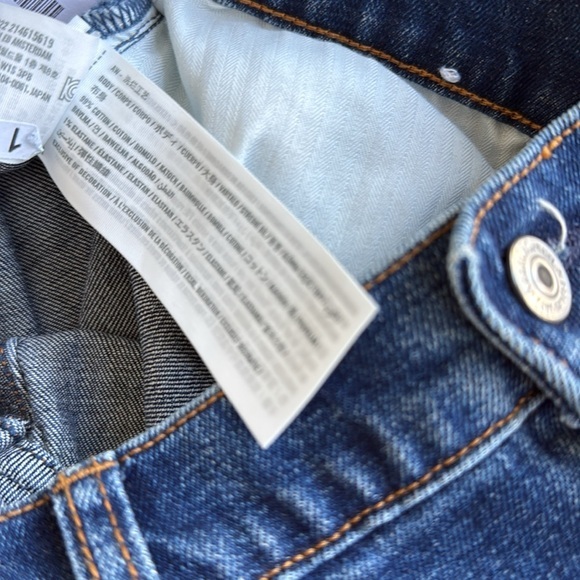 Abercrombie & Fitch Ultra High Rise Ankle Straight Denim Jeans Size 4 / 27‎ Long - Picture 9 of 10